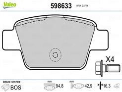 VALEO 598633