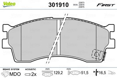 VALEO 301910 EAN: 3276423019104.