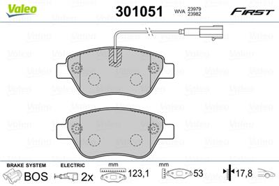 VALEO 301051 EAN: 3276423010514.