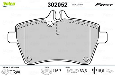 VALEO 302052 EAN: 3276423020520.