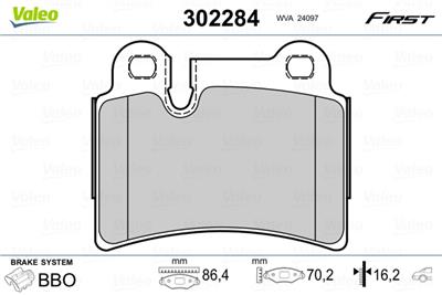 VALEO 302284 EAN: 3276423022845.