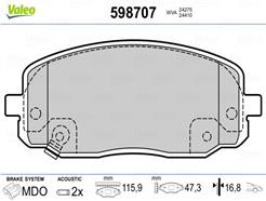 VALEO 598707