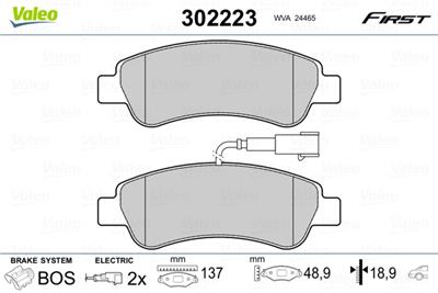 VALEO 302223 EAN: 3276423022234.