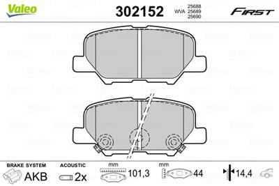 VALEO 302152 EAN: 3276423021527.