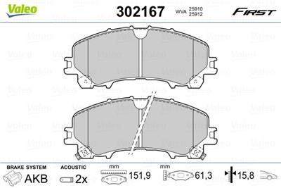 VALEO 302167 EAN: 3276423021671.