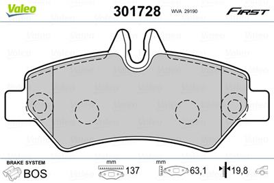 VALEO 301728 EAN: 3276423017285.