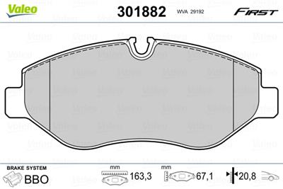 VALEO 301882 EAN: 3276423018824.