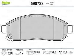 VALEO 598738