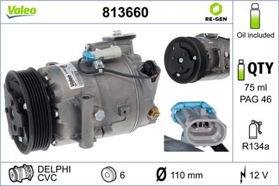 VALEO 813660 EAN: 3276428136608.