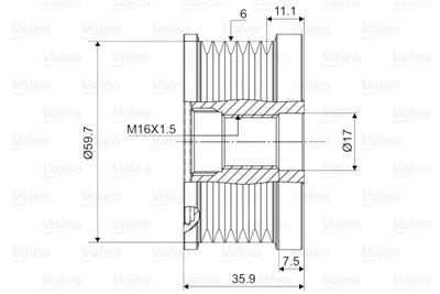 VALEO 588046 EAN: 3276425880467.