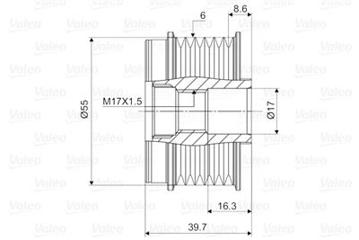 VALEO 588058 EAN: 3276425880580.