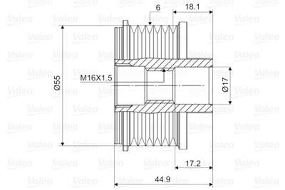 VALEO 588061 EAN: 3276425880610.