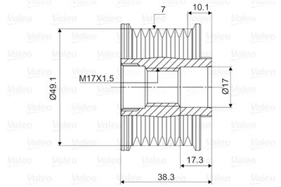 VALEO 588063 EAN: 3276425880634.
