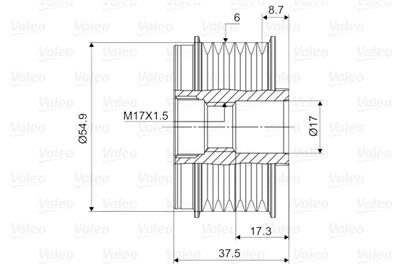 VALEO 588087 EAN: 3276425880870.