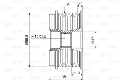 VALEO 588128 EAN: 3276425881280.