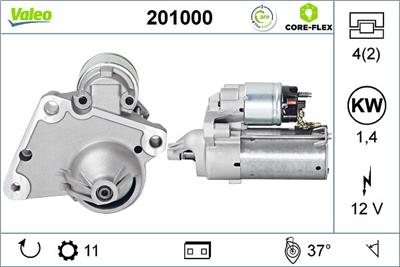 VALEO 201000 EAN: 3276422010003.