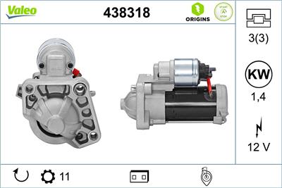 VALEO 438318 EAN: 3276424383181.