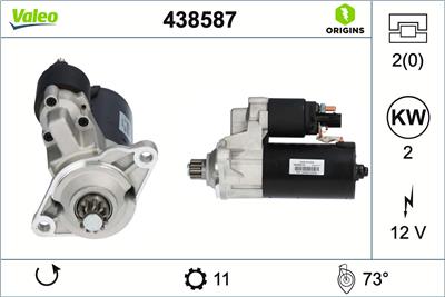 VALEO 438587 EAN: 3276424385871.