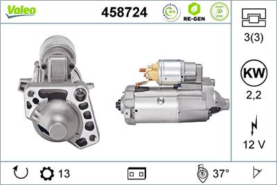 VALEO 458724 EAN: 3276424587244.