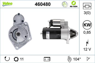 VALEO 460480 EAN: 3276424604804.