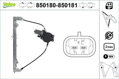 VALEO 850180 EAN: 3276428501802.