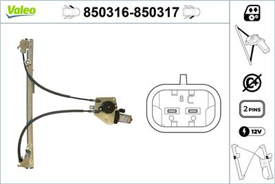 VALEO 850316 EAN: 3276428503165.