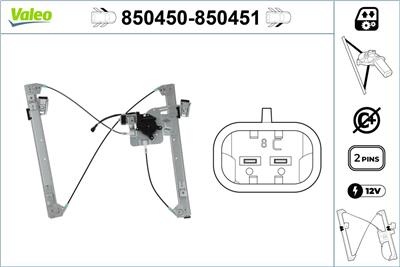 VALEO 850450 EAN: 3276428504506.