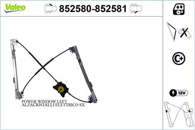 VALEO 852580 EAN: 3276428525808.