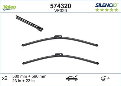 VALEO 574320 Číslo výrobce: VF320. EAN: 3276425743205.