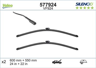 VALEO 577924 Číslo výrobce: VF924. EAN: 3276425779242.