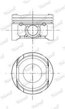 Nüral 87-437707-00 - Píst