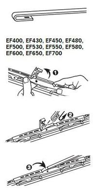 Trico EF550 EAN: 5012801037968.
