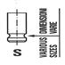 FRECCIA R6321/RNT - TOYOT URBAN CRUISER (_P1_) - Výfukový ventil