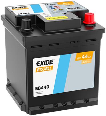 EXIDE EB440 Číslo výrobce: 54408GUG. EAN: 3661024034500.