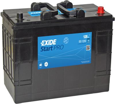 EXIDE EG1250 Číslo výrobce: 625012072. EAN: 3661024035408.