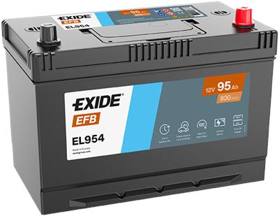 EXIDE EL954 Číslo výrobce: EFB95SS-0-ASIA. EAN: 3661024036733.