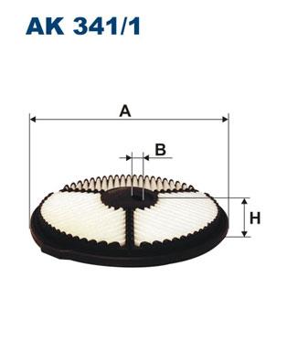 FILTRON AK 341/1 EAN: 5904608013415.