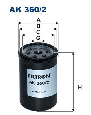 FILTRON AK 360/2 EAN: 5904608033604.