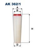 FILTRON AK 362/1 - Vzduchový filtr