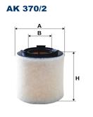 FILTRON AK 370/2 - Vzduchový filtr