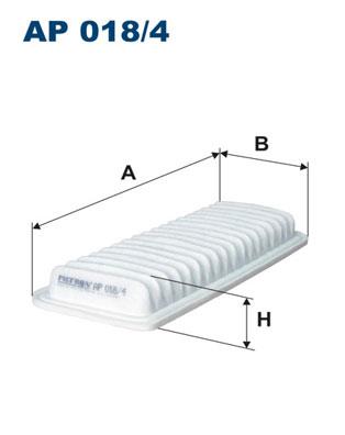 FILTRON AP 018/4 EAN: 5904608050182.