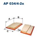 FILTRON AP 034/4-2X - Vzduchový filtr