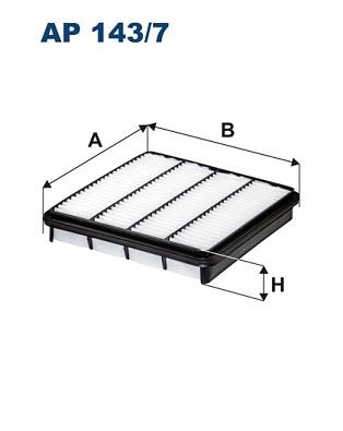 FILTRON AP 143/7 EAN: 5904608081438.