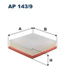 FILTRON AP 143/9 - Vzduchový filtr