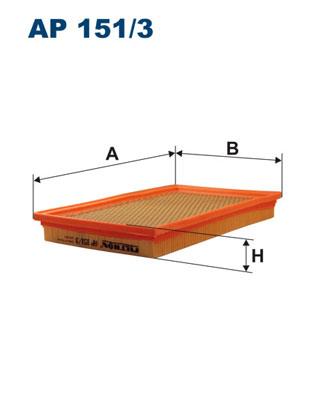 FILTRON AP 151/3 EAN: 5904608041517.