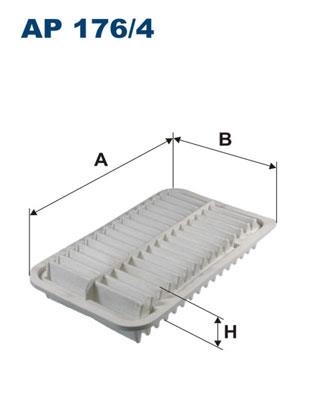 FILTRON AP 176/4 EAN: 5904608051769.