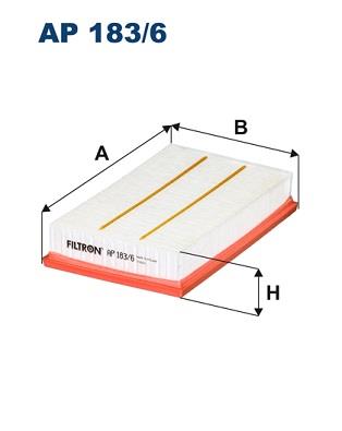 FILTRON AP 183/6 EAN: 5904608071835.