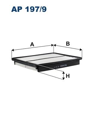 FILTRON AP 197/9 EAN: 5904608101976.