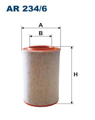 FILTRON AR 234/6 EAN: 5904608072344.