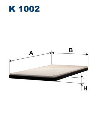 FILTRON K 1002 EAN: 5904608010025.